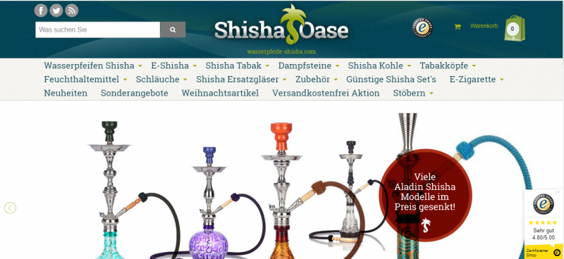 Rezension Shisha-Oase
